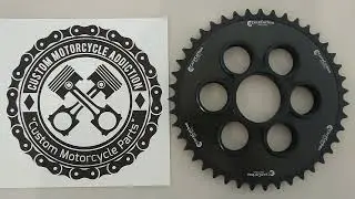 CeraCarbon Sprockets Custom Motorcycle Addiction