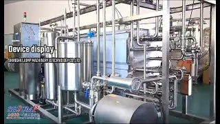 SHJUMP tubular sterilizer and aseptic filler (BIB&BID)