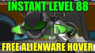 Instant level 88 And Free Alienware Mask Bot | Robocraft