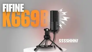 Fifine K669B Budget USB Microphone - Unboxing - Review