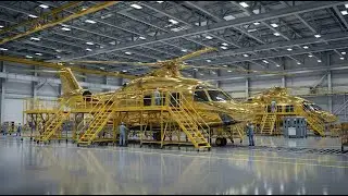Inside the 50M$ Gold Helicopter Factory: Billionaires Pay $50M Per Build