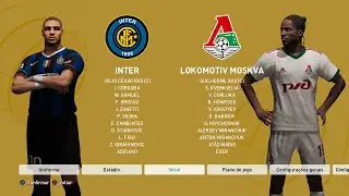 Pro Evolution Soccer 6 Remake Season 2006-2007: INTER x LOKOMOTIV MOSKVA #ps5 #gameplay #pes6