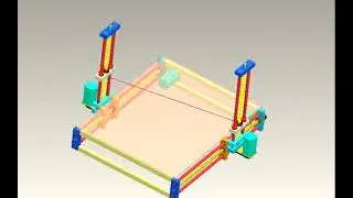 DYI CNC Foamcutter Hotwire 5Axis XYUVB Concept