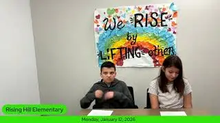 1 12 Morning Announcements
