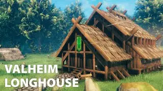 LONGHOUSE BUILD | Valheim | No Mods | Building, guides, tips & tricks