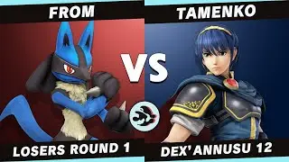 Dex'Annusu 12: Smash 4 | Loser Round 1 | From (Lucario, Pit) vs Tamenko (Marth)