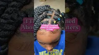 What I learned about my daughters 4c hair #hairgrowthtips #4cnaturalhaircare#protectivestyles