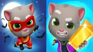 TALKING TOM HERO DASH VS TALKING TOM GOLD RUN 2 ANDROID GAMEPLAY - TALKING TOM