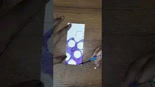how to make bookmark 🔖🔖🔖#step #toppers #training #step