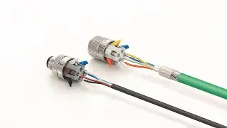 LUTZE M12 Industrial Connectors with Push-in Technology