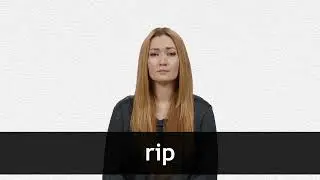 How to pronounce RIP in American English