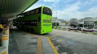 Buses at Tampines Bus Interchange