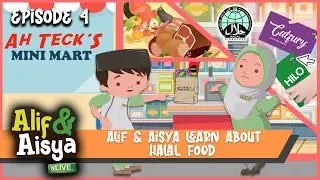 Alif & Aisya Learn About Halal Food