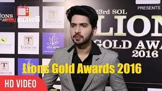 Armaan Malik At 23rd SOL Lions Gold Awards 2016 | Viralbollywood