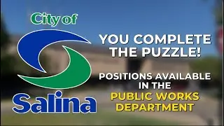 Jobs Available in the Public Works Department