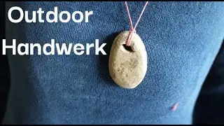 Outdoor Handwerk: Steinkette📿