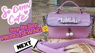 DIY EASY BAG CUSTOM_Proses Sewing After Repair #beforeandafter #bagrepair #easybag #arimbiskreatif