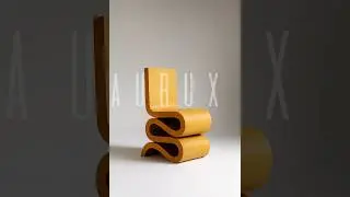 #Wiggle Side Chair #UniqueFurniture #DesignIcon #InteriorTrends #LuxuryLifestyle #Aurux