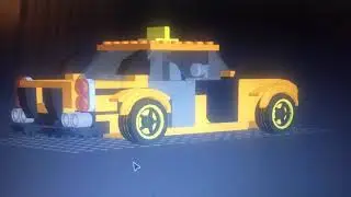 LEGO Hot Wheels Time Attaxi (8 stud wide Speed Champions scale) (Non shorts version)