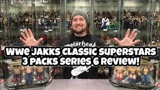 WWE Jakks Classic Superstars 3 Packs Series 6 Review! Samoans, Heels 3 Pack!