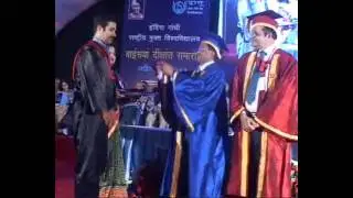 IGNOU Convocation 2011 Gold Medal Winner PGDCA - Mohamed Fajer
