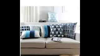 Best Blue Throw Pillows