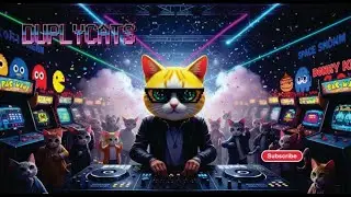 MIAU MEOW PRRR!  /DUPLYCATS -[ARCADE MUSIC-ELECTRONIC]#arcademusic #djcat #cats #newmusic
