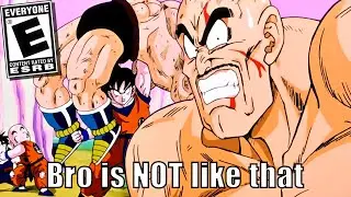 The day Nappa got VIOLATED by Goku and got PACKED by Vegeta