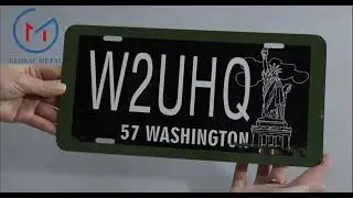 Sublimation License Plate Blank Factory