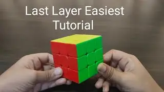 How to solve Last Layer in 3x3 Rubik's cube Easiest method #cubing #puzzlecube #cube #cuber #alphax