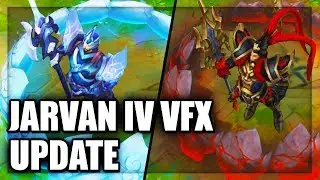 All Jarvan IV Skins Visual Effects Update (VFX) 2018 - League of Legends