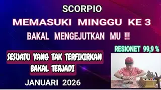 Scorpio...SESUATU YANG TAK TERFIKIRKAN BAKAL TERJADI