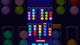 Color Ball game level 38 #shortvideo #shortsfeed  #games #ballgame |Ball Sort  Puzzle