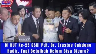Di HUT Ke-25 GSKI Pdt. Dr. Erastus Sabdono Hadir, Tapi Betulkah Belum Bisa Bicara?