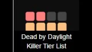 Dead by daylight killer tier list speedrun (ANY%) (Glitchless) Patch 5.6.0