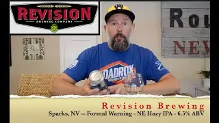 Beer Review Revision Formal Warning NE Hazy IPA - PopDarts