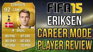 FIFA 15 Career Mode Best Young Players - Christian Eriksen [92 OVR]