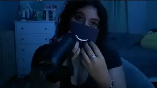ASMR Christmas haul! 💚❤️ 🎄 low quality asmr #feed #tingles 
