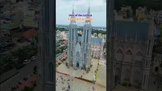 St Philomena Church Mysore - Neo-Gothic Marvel! 🤯 #mysore #karnataka #church #travel