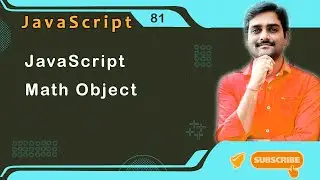 JavaScript Math Object - JavaScript Tutorial 81 🚀