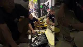 Motor baru tapi jok udah di custom? #pmauto #aerox #aerox155 #yamaha
