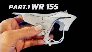 I made a miniature WR 155 motorbike from PVC pipe