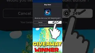 The Giveaway Winner 🥇... Roblox Rivals