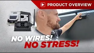 Telecamera di retromarcia wireless per roulotte Vhedia (alimentata a batteria) | Panoramica completa