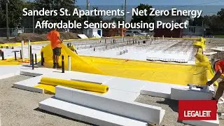 Net Zero Energy Affordable Senior Housing in ON - Legalett Case Study #NetZeroEnergy #Construction