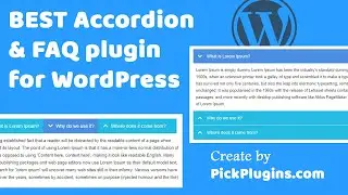FAQ plugin WordPress -  how to install