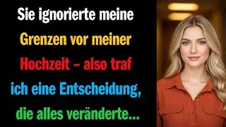 Sie ignorierte meine Grenzen vor meiner Hochzeit – also traf ich eine Entscheidung, die alles 