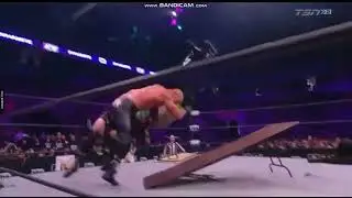 Butcher & Blade put Jeff Hardy through table