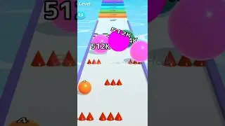 Rare 512K & 1024K Dark Pink Balls Together! 🔥😳 Ball Run Infinity #shorts