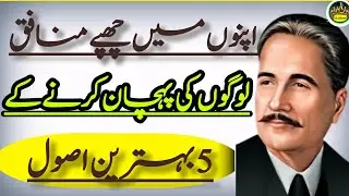 5 Ways to Reveal Hypocrites Hiding inYour Friend Group|AR Hikmat| Allamalqbal Quotes